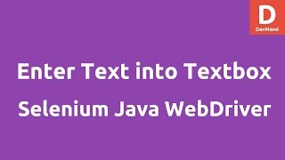 Enter text into Textarea Selenium Java [upl. by Frendel]