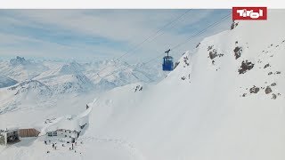 Vallugabahn II in St Anton  Bergbahnen Tirol 🚠 [upl. by Letnahs]