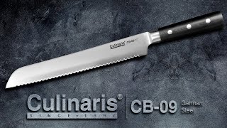 Culinaris  Brotmesser 25 cm  CB 09 [upl. by Lenwood257]