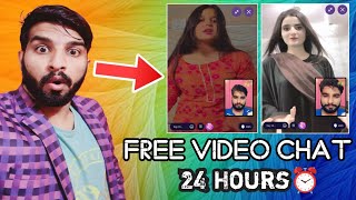 😱 24 Hours Free Video chat App  Best Video calling App without Coins  Video Chat with Friends [upl. by Torr441]