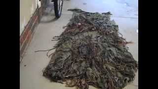 How To Make a Ghillie Suit VERY EASY [upl. by Nnewg5]