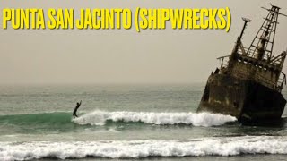 Surfing Baja Punta San Jacinto Shipwrecks [upl. by Baram]