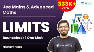 Limits  One Shot  BounceBack Series  Unacademy Atoms  JEE Maths  Nishant Vora [upl. by Iturk521]