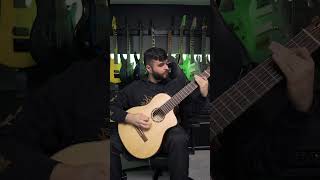 7 String Acoustic Guitar Riff 🤘guitar metal guitarist [upl. by Kenji151]