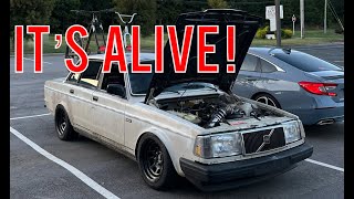 LS Swapping My Volvo 240 [upl. by Nnylahs125]