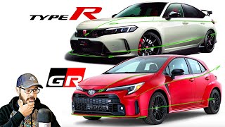 Civic TypeR vs GR Corolla  Which do I buy and why [upl. by Ahseenak]