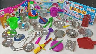 Play with Amazing mini kitchen set MINI CLAY Dolliyon [upl. by Aliber]