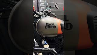 We Installed Matt PPF On A Royal Enfield 350 royalenfield ppf bullet350 [upl. by Marisa247]