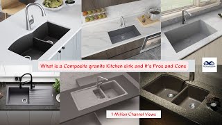 What is a Composite granite Kitchen sink and Its Pros and Cons  Pros and Cons of Composite Sink [upl. by Leinahtan]