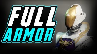 Destiny 2 FULL Leviathan Raid ARMOR SET  Complete RAID ARMOR SET FULMINATOR  Warlock [upl. by Namia712]