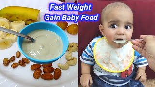 7 Month baby Food Weight Gain amp Brain Development Baby food  healthy food for babies [upl. by Iroak]