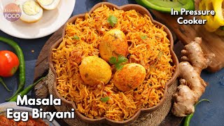 కుక్కర్లో ఓ అద్భుతం ఈ మసాలా ఎగ్ బిర్యానీ  Easy amp Simple Spicy Masala egg biryani recipe in cooker [upl. by Dacia]