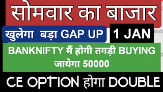 Nifty Prediction and Bank Nifty Analysis for Monday  1 January 2024  Bank Nifty Tomorrow [upl. by Matuag]