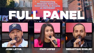 Full Panel Itati Lopez Josh Leyva amp Sebastian Robles Celebrate Hispanic Culture [upl. by Hinch]