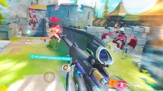 Support POV when they dont heal you  Overwatch 2 [upl. by Lleruj860]