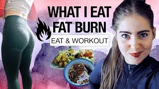 WHAT I EAT IN A DAY  Day in the Life  FAT BURN  HIIT cardio PUSH DAY [upl. by Mok]