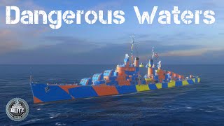 Chumphon  World of Warships Blitz Randoms [upl. by Annawaj]