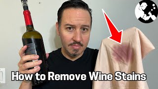 How to Remove Wine Stains From Clothes [upl. by Harriett]