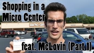 Shopping in a Micro Center for PC Components Part 1 [upl. by Eceinahs]