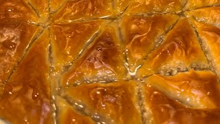 HOW TO MAKE TASTY HOMEMADE BAKLAVA [upl. by Drageruaeb]