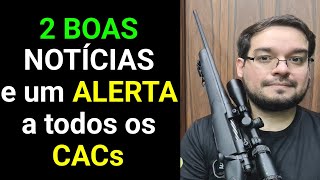 2 BOAS Notícias e um ALERTA a todos os CACs Exército cancelando CRs evite perder o seu [upl. by Dalli]