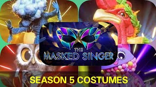 Masked Singer UK Season 5  Costumes Revealed [upl. by Danelle719]