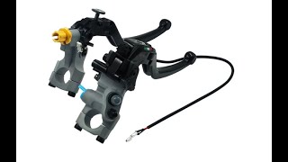 Universal CNC Brake Levers Master Cylinder Hydraulic Pump Motorcycle [upl. by Seaver]