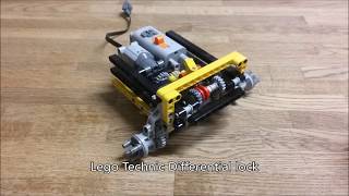 Lego Technic Differential lock Differentialsperre [upl. by Paolina976]