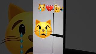 Emoji mixing challenge drawing  CREATIVE video emoji emojichallenge asmr emojimix [upl. by Felice]