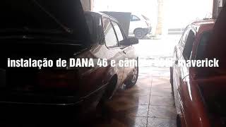 Adaptação Dana 46 e 260F no Chevette parte 1 [upl. by Nicki629]