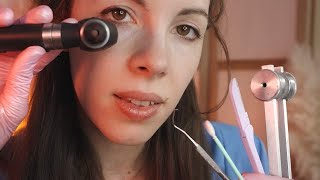 ASMR Realistic Ear Cleaning Hearing Tests Otoscope Tingles amp Sleep ✨ [upl. by Vanhook]