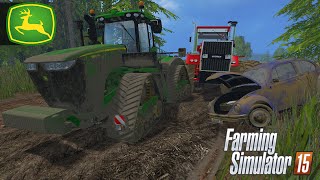 Tratores no Atoleiro  Farming Simulator 2015 [upl. by Palmore]