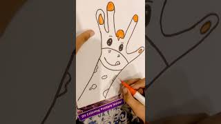 Giraffe drawing using this super easy method youtube drawing youtubeshorts art fun activity [upl. by Laurent]