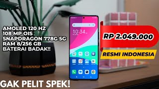 Rp2Juta SEMEWAH INI Amoled 120Hz OIS 108 MP KAMERA SNAPDRAGON 778G  HP 2 JUTAAN TERBAIK 2023 [upl. by Dickens430]