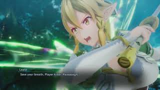 SAO Fractured Daydream Story mode Gameplay Part 2 [upl. by Limbert]