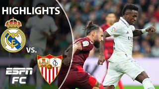 Real Madrid vs Sevilla  LaLiga Highlights  ESPN FC [upl. by Nilre522]