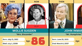 Are You Being Served 1972 Cast THEN and NOW Who Passed Away After 52 Years [upl. by Nosrak]