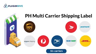 Shopify Multi Carrier Shipping Label App  Display Live Rates Print Labels amp Track Orders [upl. by Aihsemat]