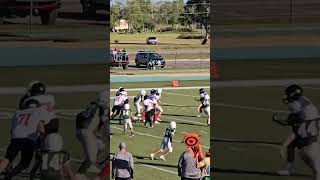 Good Defensive Stop 7th grade football [upl. by Eidnac]