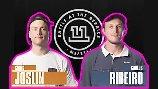 REACT BATB 11  Chris Joslin vs Carlos Ribeiro [upl. by Garibold301]