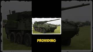 M1128 Mobile Gun System The Swift Firepower of Modern Warfare [upl. by Irotal650]