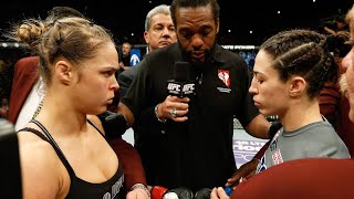 Rousey Defends Title With the KO Finish of McMann  UFC 170 2014  On This Day [upl. by Yenolem]