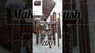 Makeup brush set under 200 review shorts shortsvideo [upl. by Boatwright]