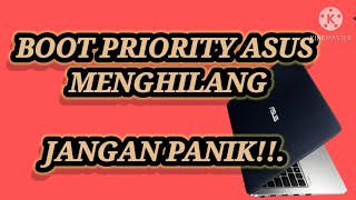 cara mengatasi boot priority Asus W519L menghilangbios boot laptop [upl. by Upton]