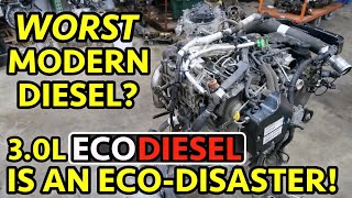 JUNK Jeep Ram 30 ECODIESEL Engine Teardown Why Do These ALL Fail [upl. by Edroi]