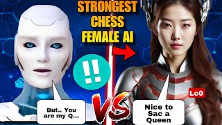 STRONGEST FEMALE CHESS AI Sacrificed Her Queen Against Stockfish 16  Chess com  Chess Strategy [upl. by Ora]