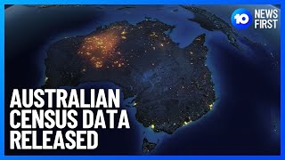 Australian Bureau of Statistics Releases Census Data  10 News First [upl. by Atterol300]