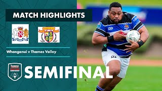 SEMIFINAL HIGHLIGHTS  Whanganui v Thames Valley Meads Cup [upl. by Cob]