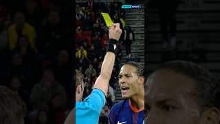 Virgil van Dijk SENT OFF 🟥 UNL NationsLeague [upl. by Brause507]