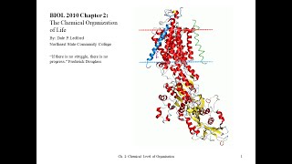 BIOL 2010 Chapter 2 Part 4 of 4 [upl. by Eserahc724]